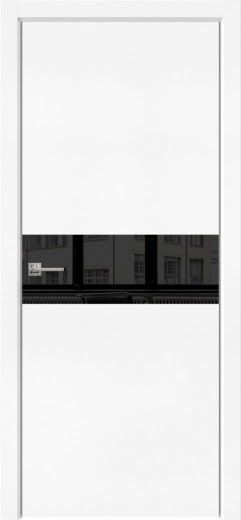 Dorsum-Eco 9.1, Экошпон Эмалит белый, AL-кромка черная с 2-х сторон