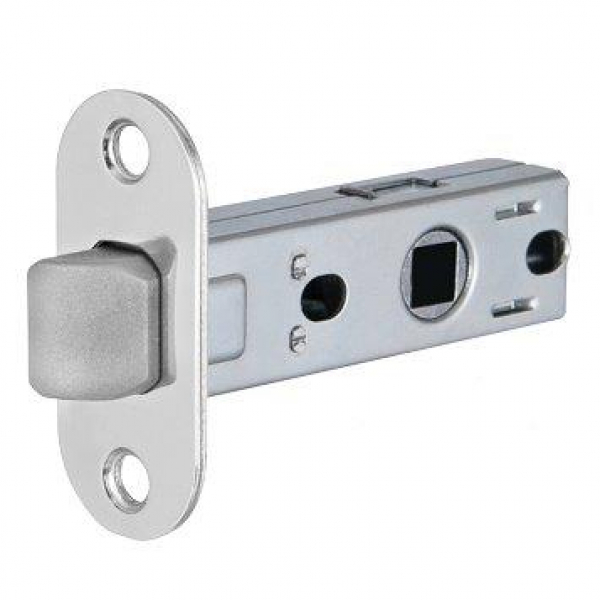 Защелка Punto (Пунто) PLASTPL45-R25 (PL45-R25) (врезная) SN мат. никель TECH без отв.пл.