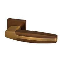 Ручка дверная ARC-USQ2-BBSBB-17 (ЦАМ, коричневая бронза – матовая коричневая бронза)