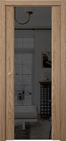 Межкомнатная дверь Vitrum 2.3 шпон дуб светлый, триплекс черный