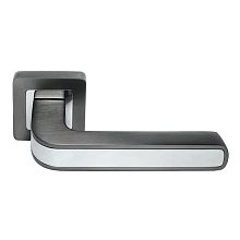 Ручка дверная MH46GR-CP (ЦАМ, графит – хром)