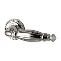 Ручка дверная BELLA-CL2-SILVER-925 (ЦАМ, серебро 925)