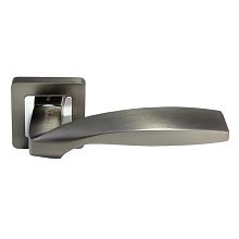 Ручка дверная MH45GR-CP-S55 (ЦАМ, графит – хром)