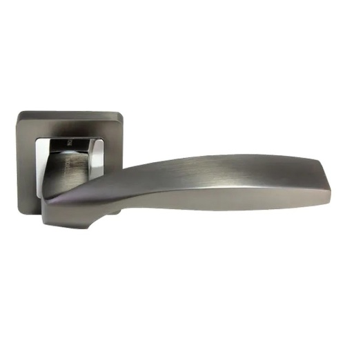 Ручка дверная MH45GR-CP-S55 (ЦАМ, графит – хром)