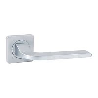 Ручка дверная V55L-2-AL (алюминий, матовый хром)