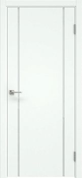 Межкомнатная дверь Vitrum 1.2 эмаль RAL 9003, триплекс белый