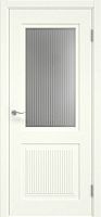 Межкомнатная дверь Lacuna 9.2 эмаль RAL 9010, матовое стекло